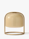 West Elm Remy domed glass table lamp beige (British brand)