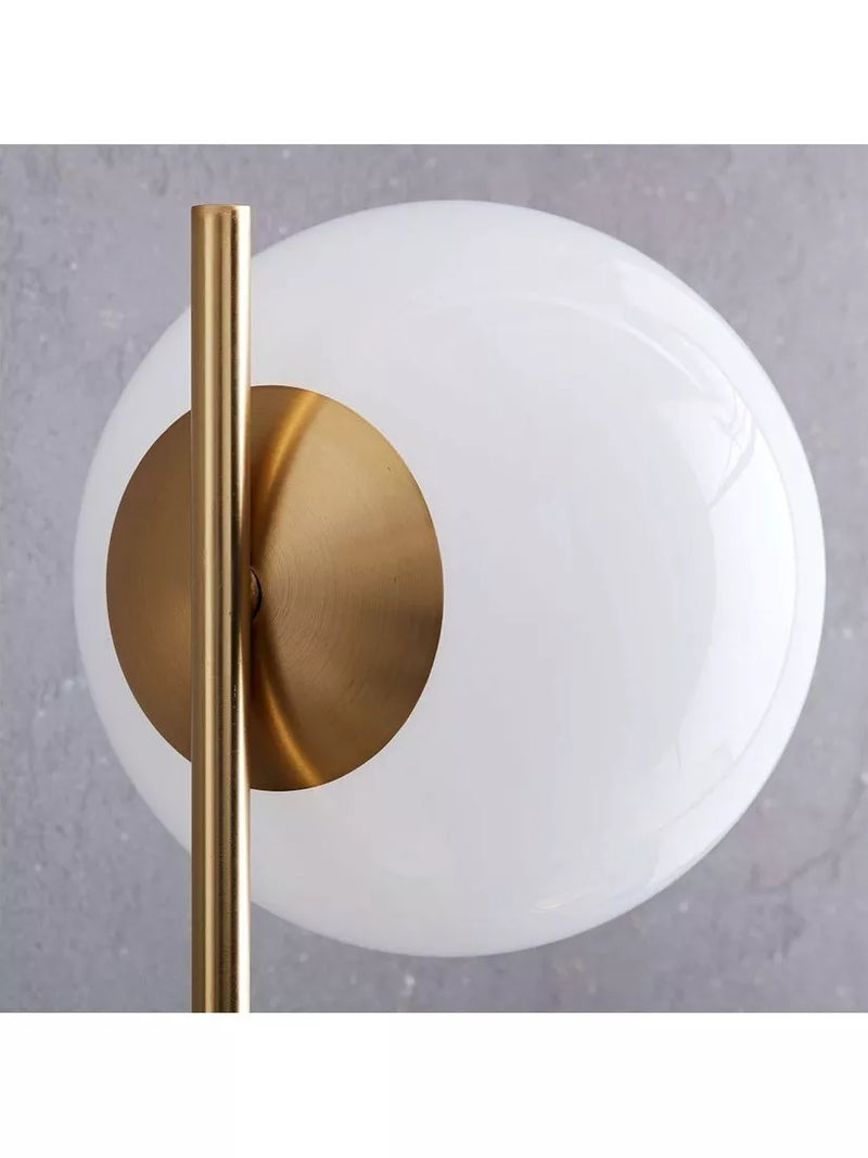 West Elm Sphere Stem table lamp white 56cm (British brand)