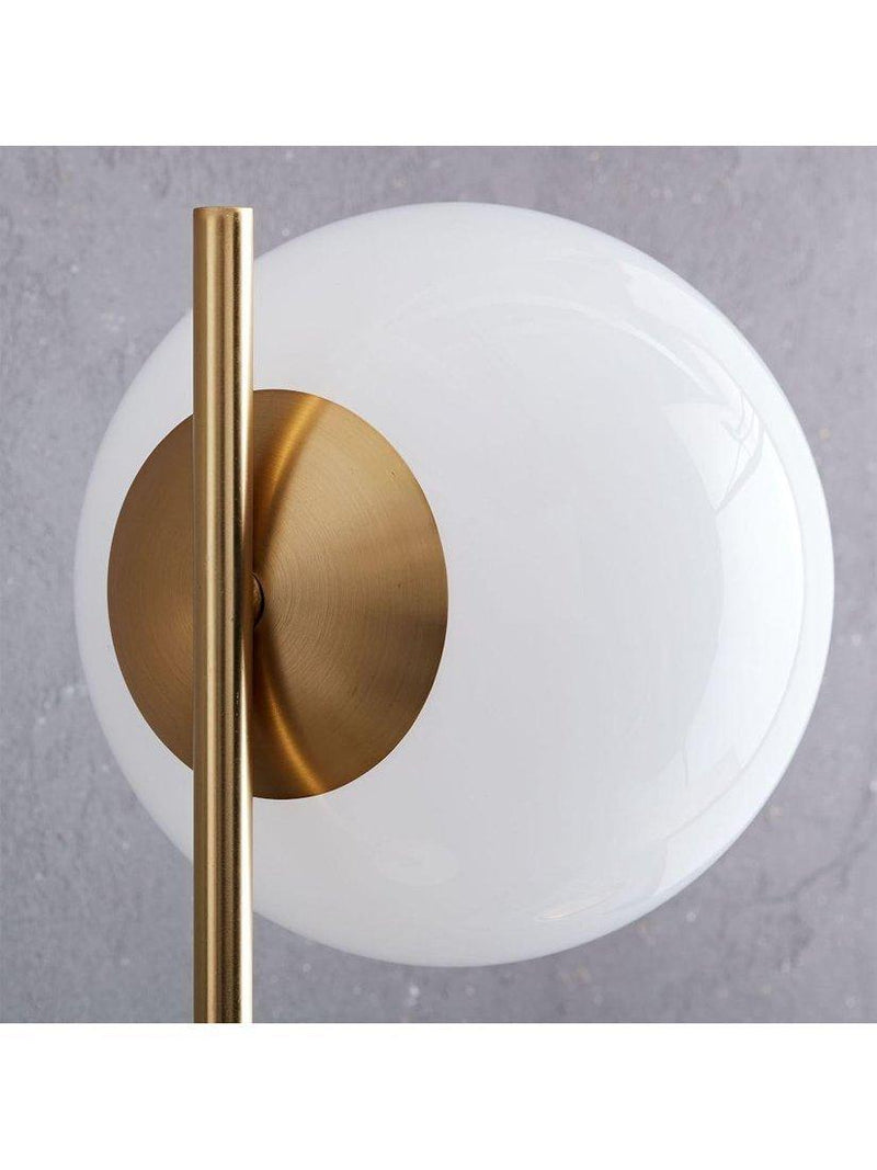 West Elm Sphere Stem table lamp white 56cm (British brand)