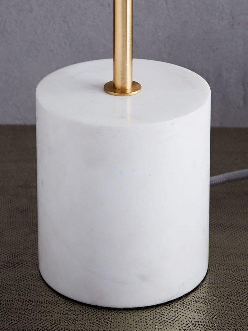 West Elm Sphere Stem table lamp white 56cm (British brand)
