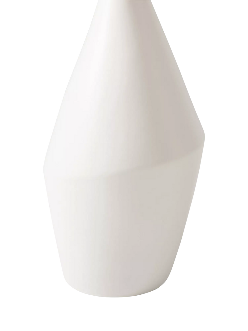 West Elm Asymmetry white ceramic floor lamp, UK version