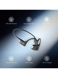 Shokz OpenRun Pro 2 schwarze Open-Ear-Kopfhörer – Britisches Produkt