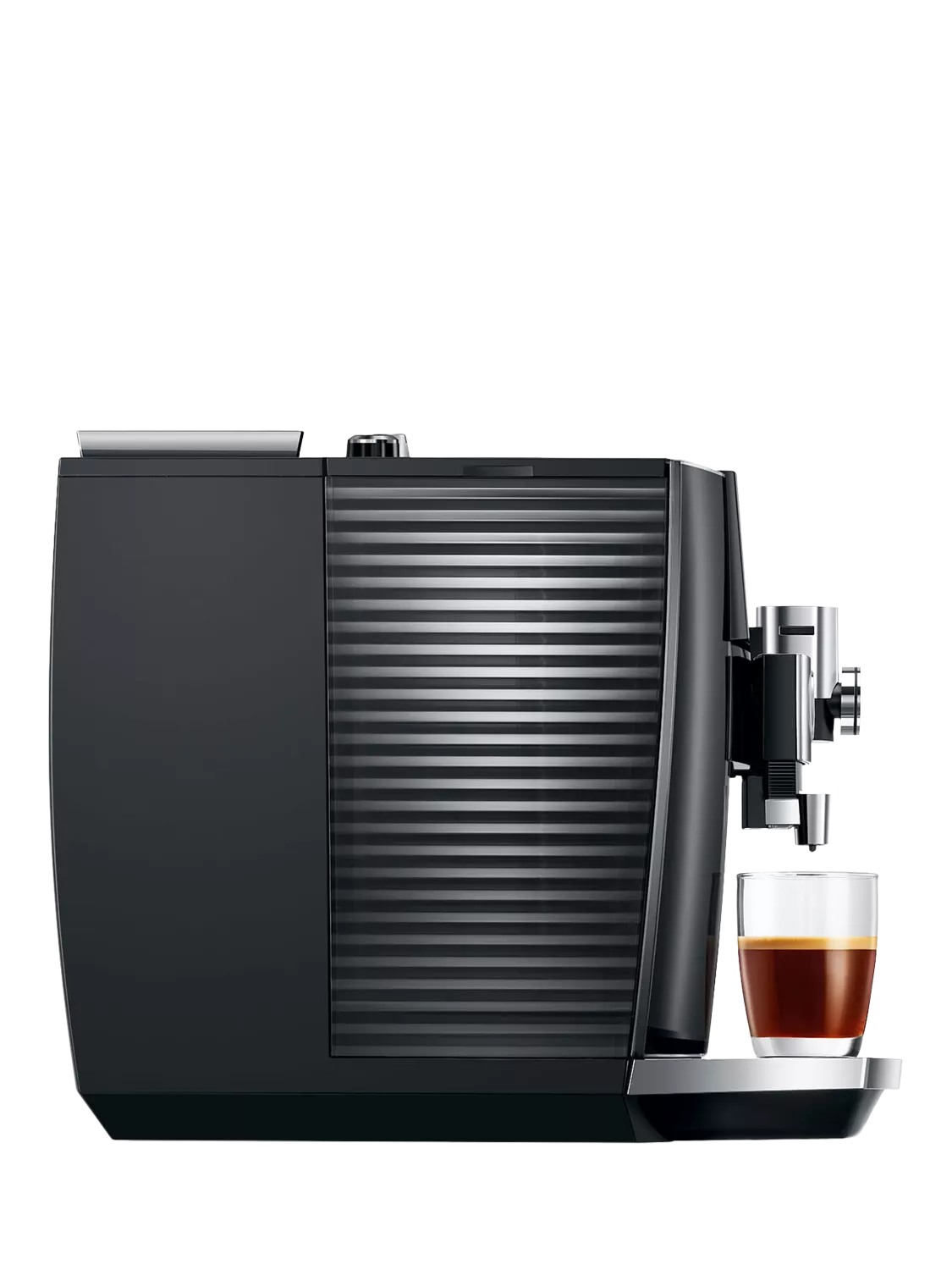 JURA twin coffee machine in diamond black, UK version