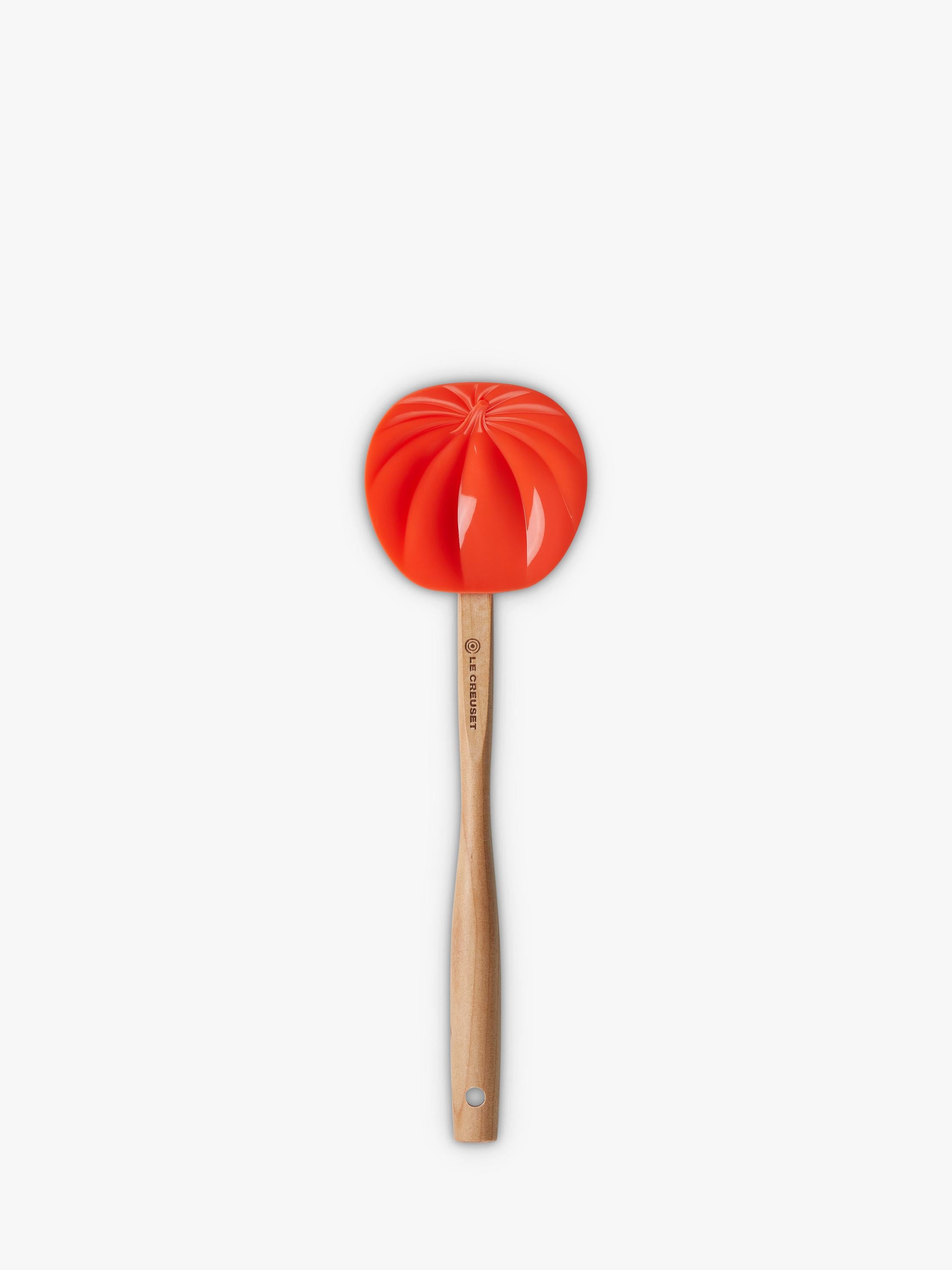Le Creuset Pumpkin Silicone Head Spatula Volcanic, UK version