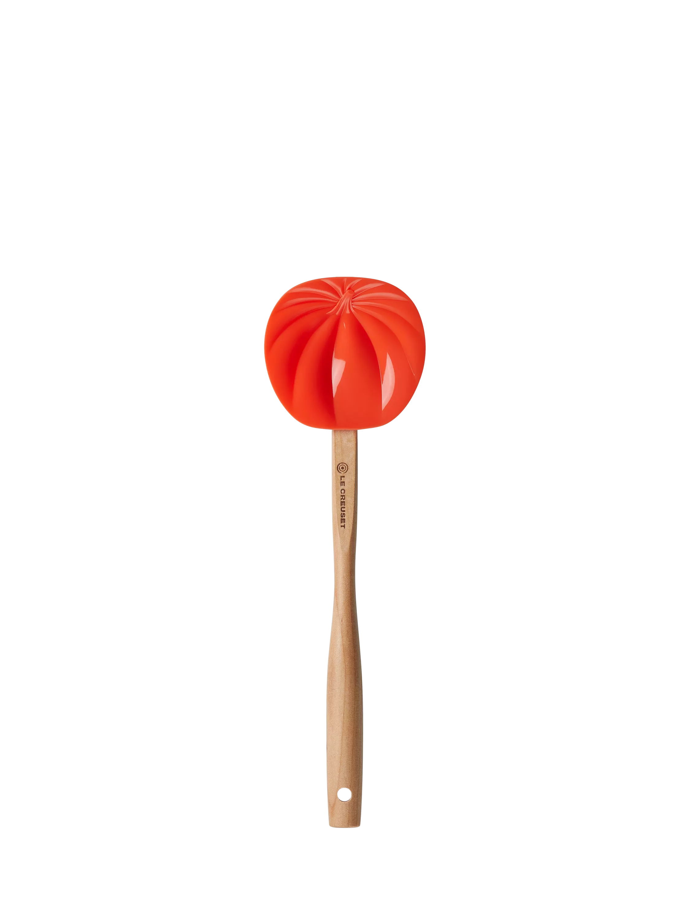 Le Creuset Pumpkin Silicone Head Spatula Volcanic, UK version