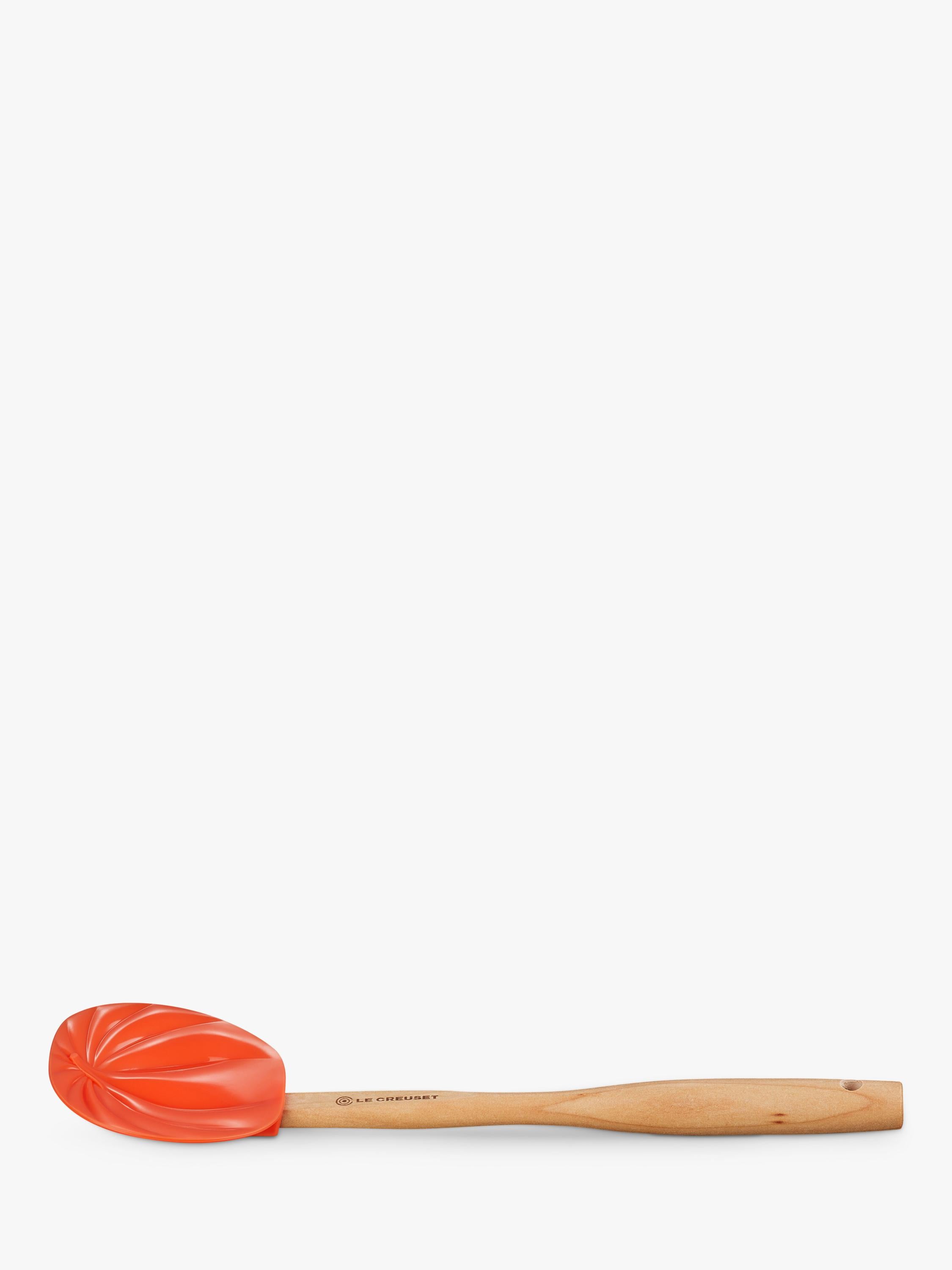 Le Creuset Pumpkin Silicone Head Spatula Volcanic, UK version