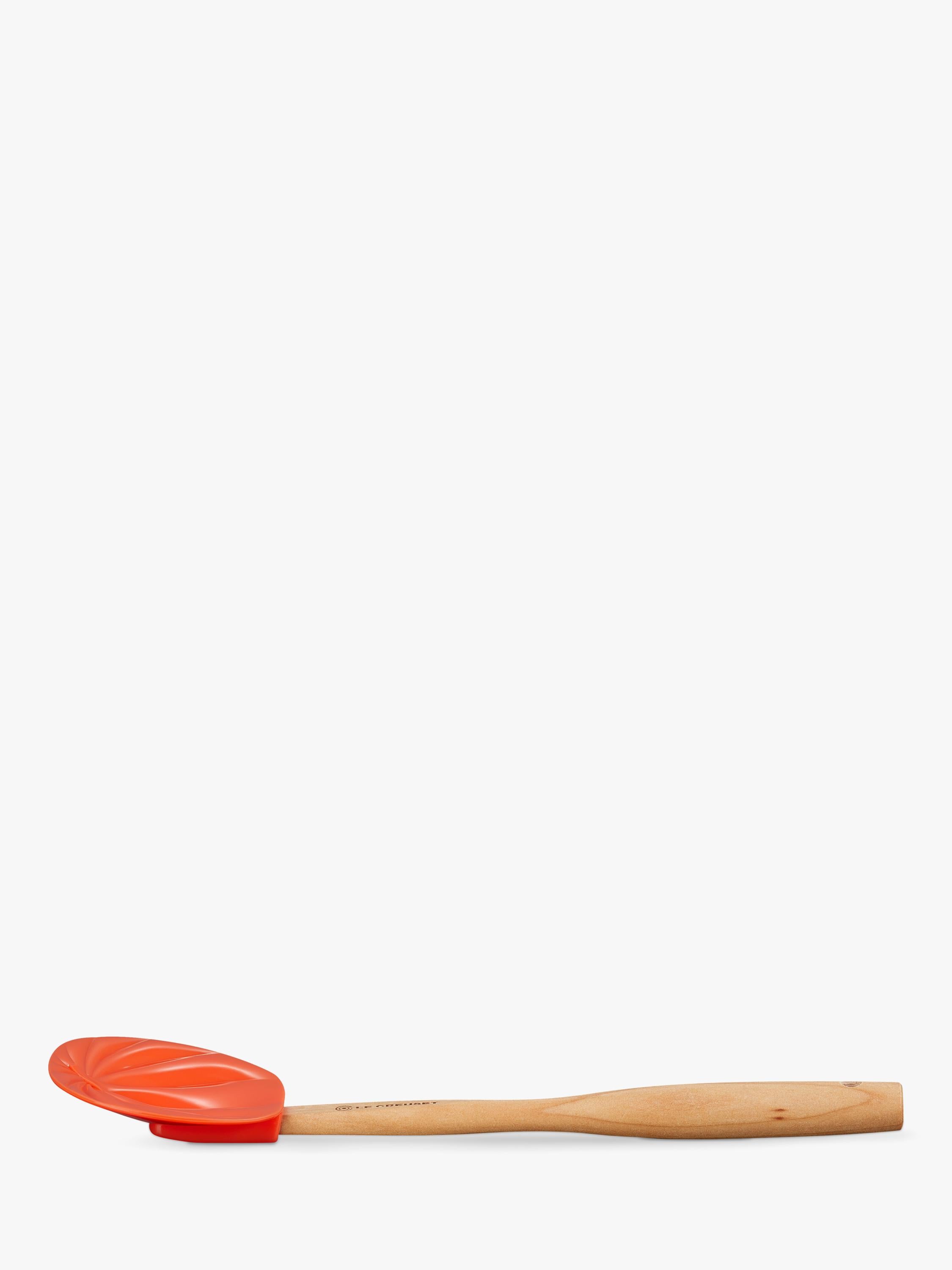 Le Creuset Pumpkin Silicone Head Spatula Volcanic, UK version