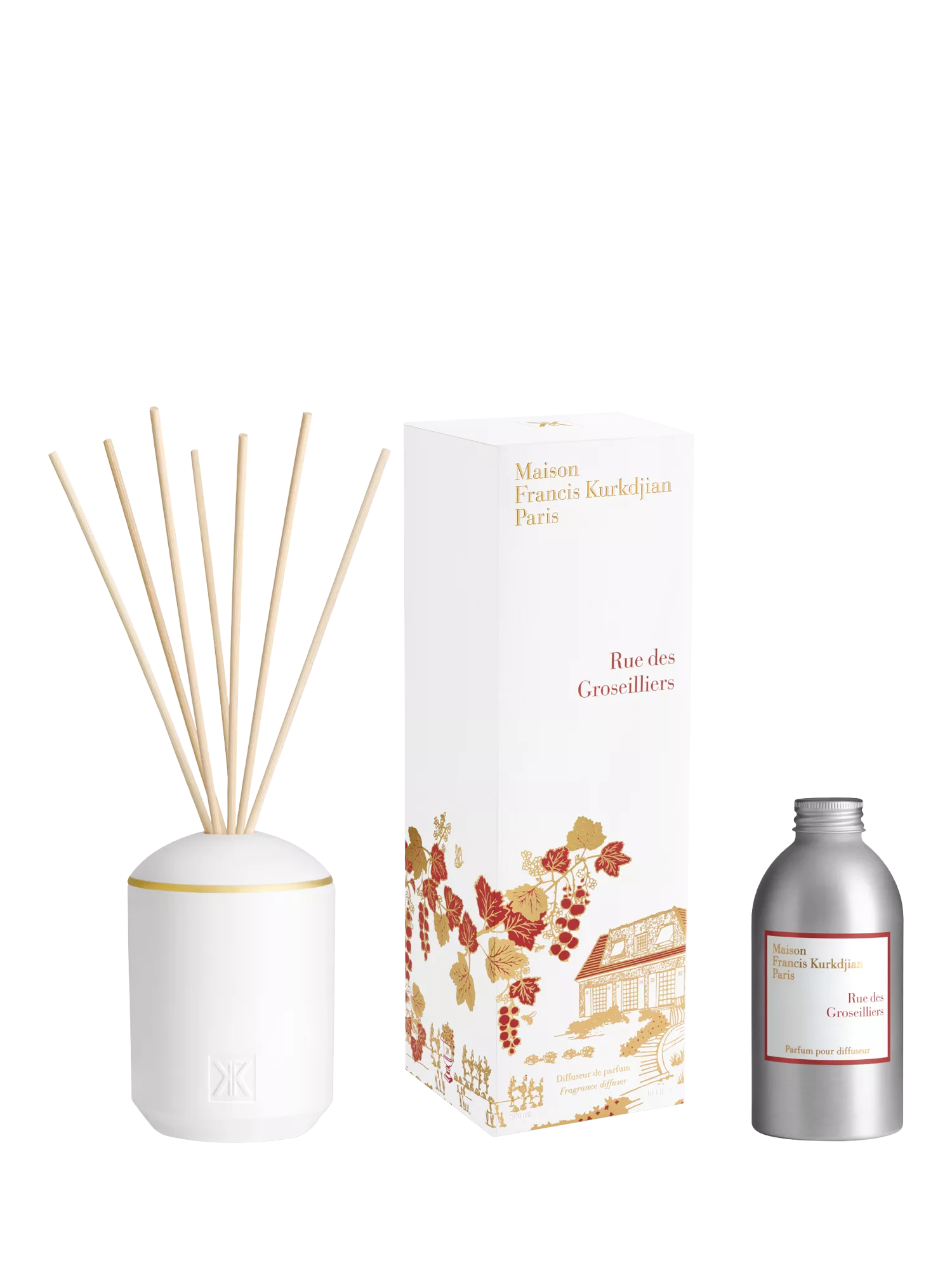 Maison Francis Kurkdjian Rue des Groseillers diffuser 300ml, imported from the UK
