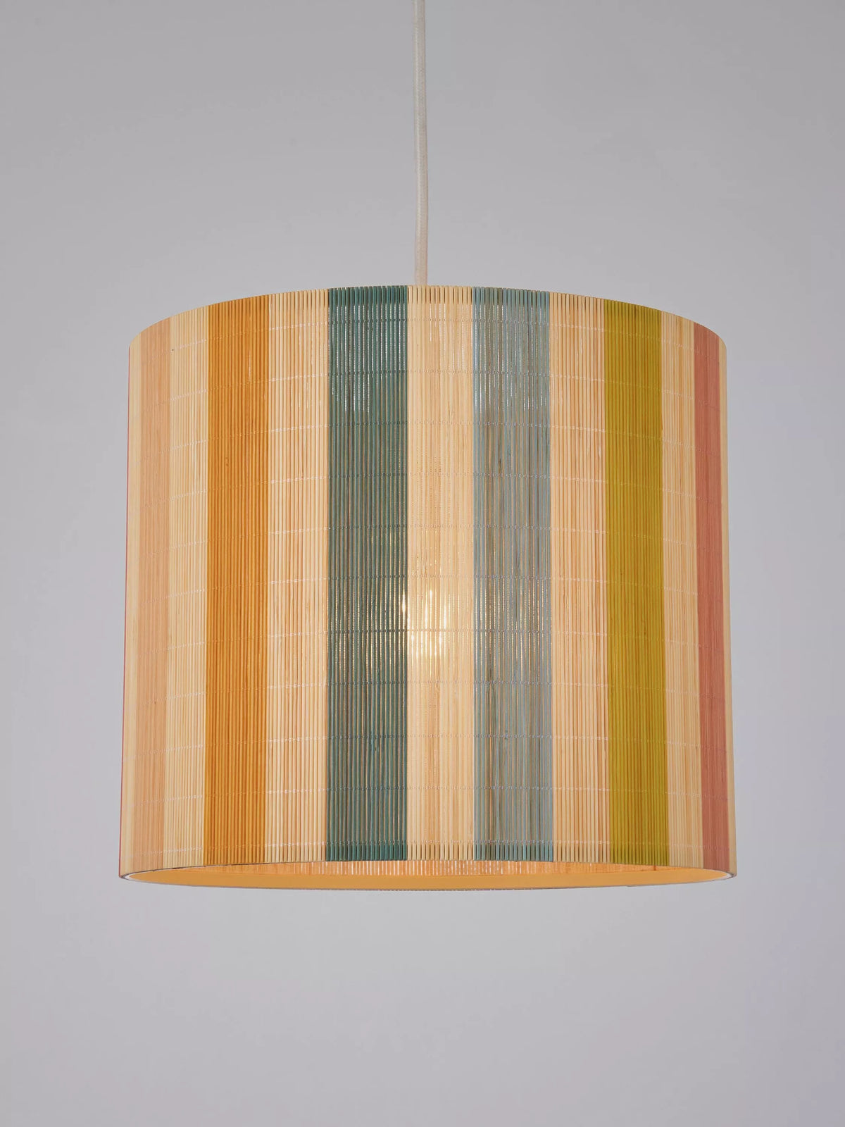 John Lewis kids carnival bamboo lampshade H22xW25xD25cm - British product