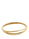 Monica Vinader Nura Wickelarmreif Gold