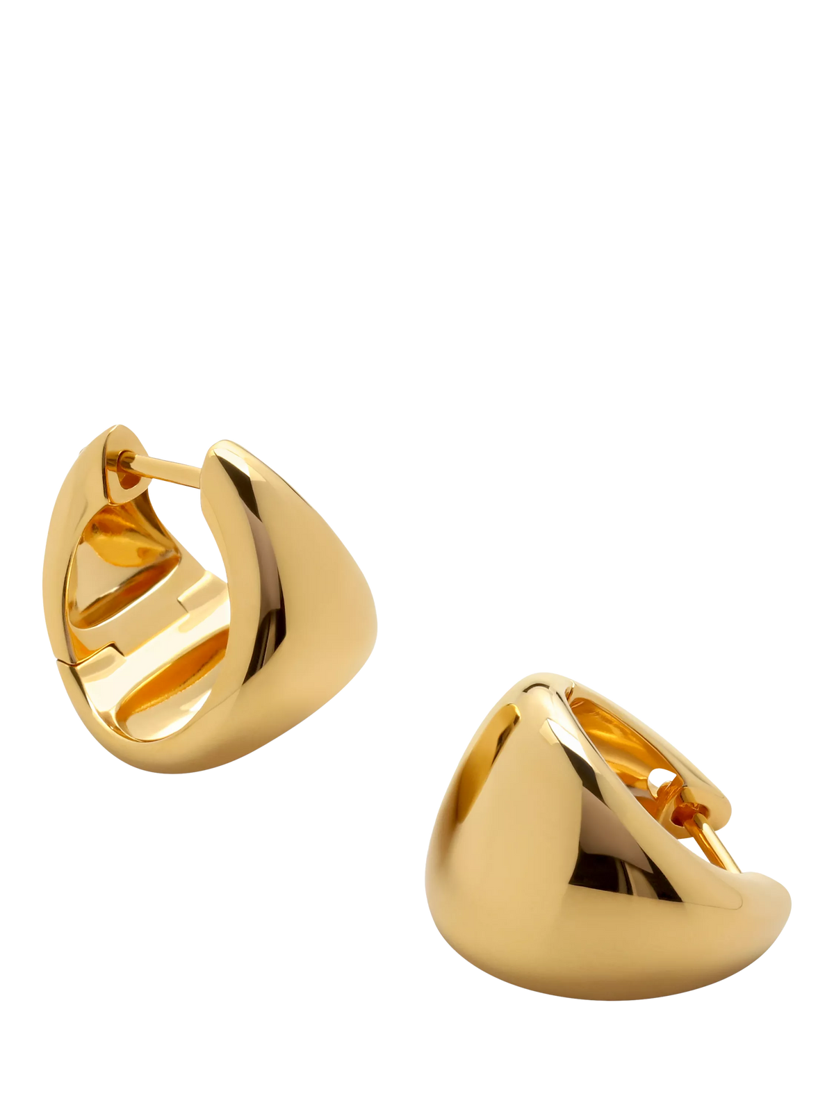 Monica Vinader tapered small hoop earrings 14.5mm - British product