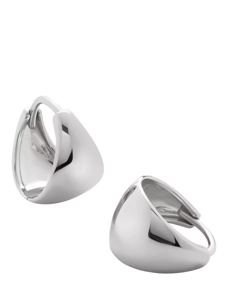 Monica Vinader Tapered Huggie Earrings 10.5mm