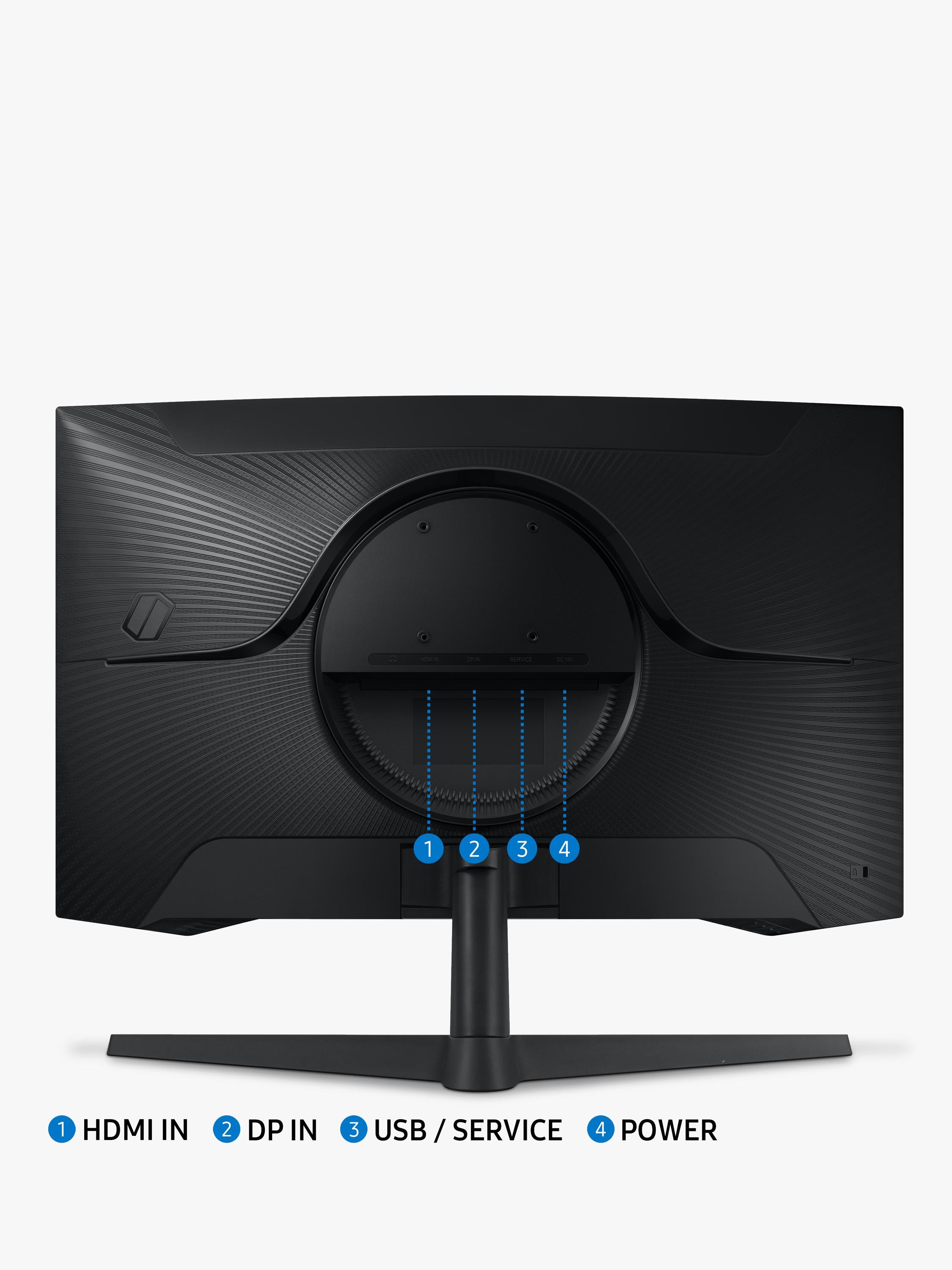 Samsung Odyssey G55C gaming monitor 27 inch - British product