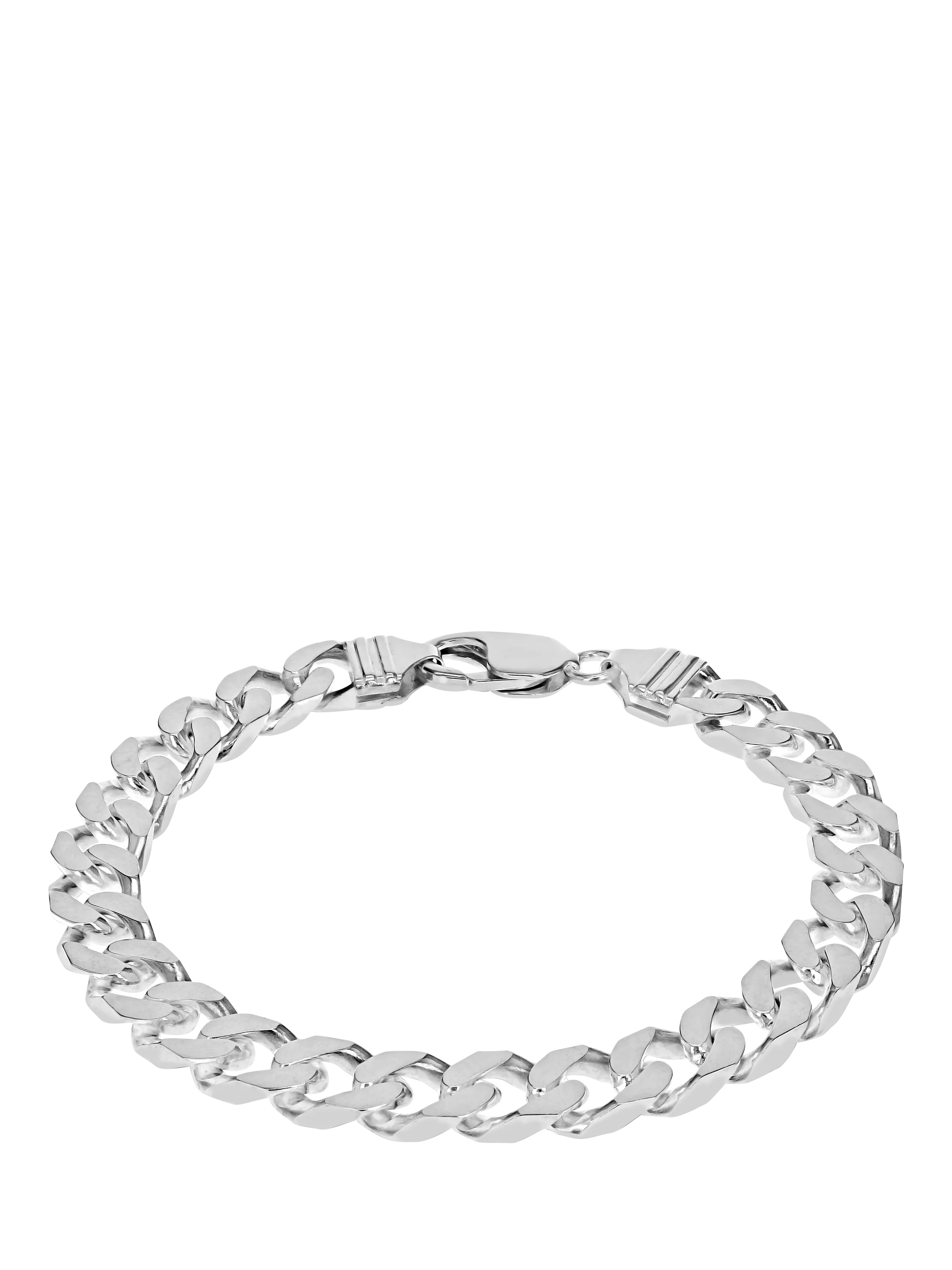Hoxton London flat curb bracelet - British product