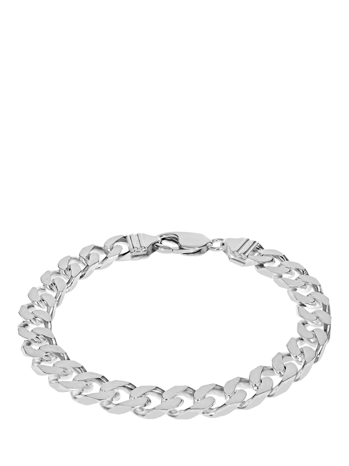 Hoxton London flat curb bracelet - British product