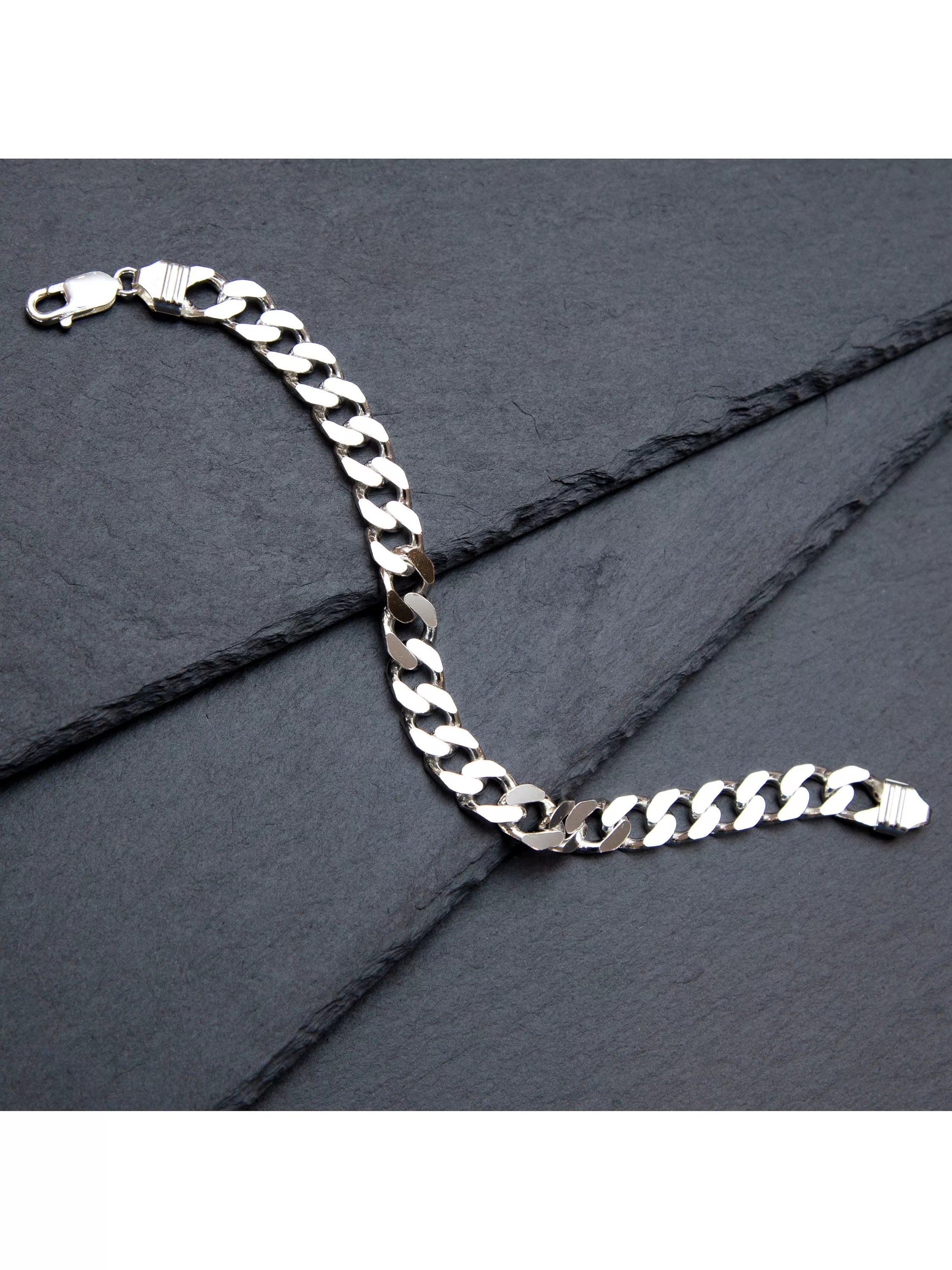 Hoxton London flat curb bracelet - British product