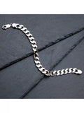 Hoxton London flat curb bracelet - British product