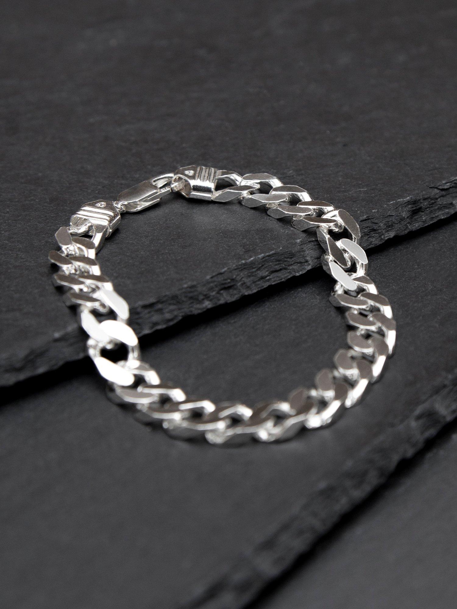 Hoxton London flat curb bracelet - British product