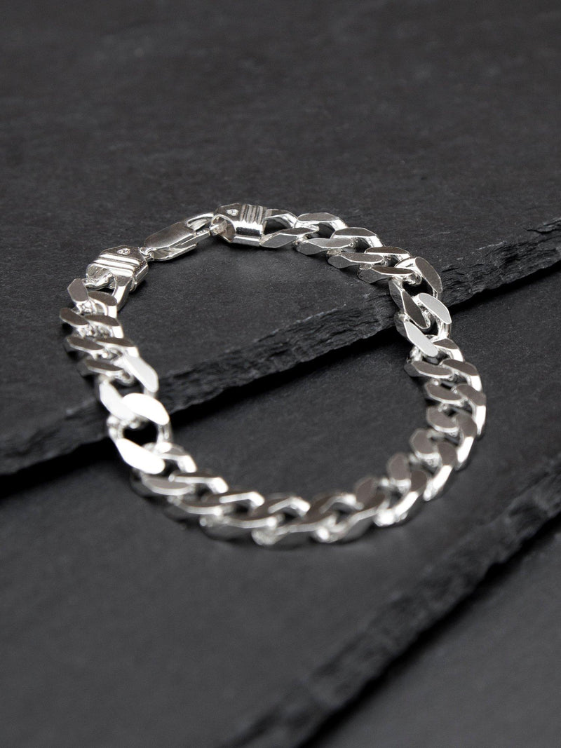 Hoxton London flat curb bracelet - British product