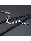 Hoxton London oxidised sterling silver bracelet 20cm, UK version
