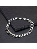 Hoxton London oxidised sterling silver bracelet 20cm, UK version