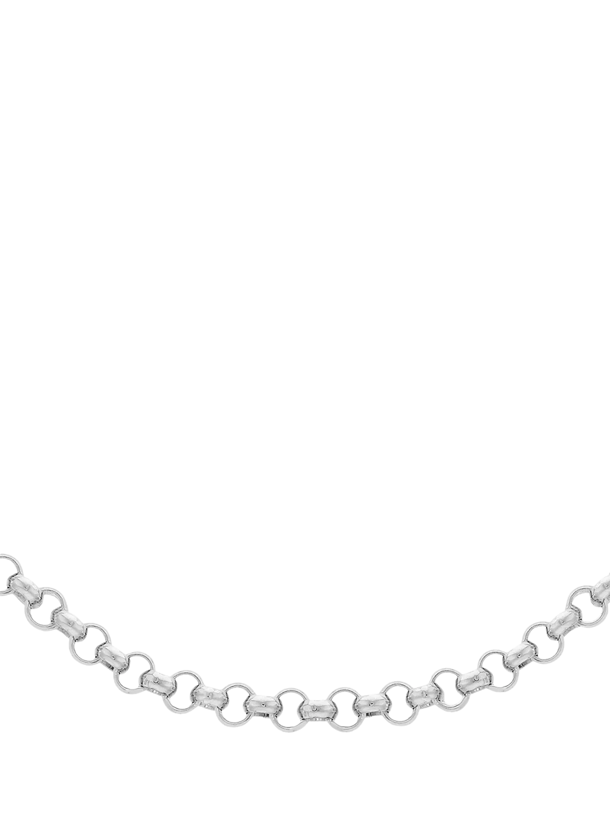 Hoxton London men's round belcher chain necklace 51cm, UK version