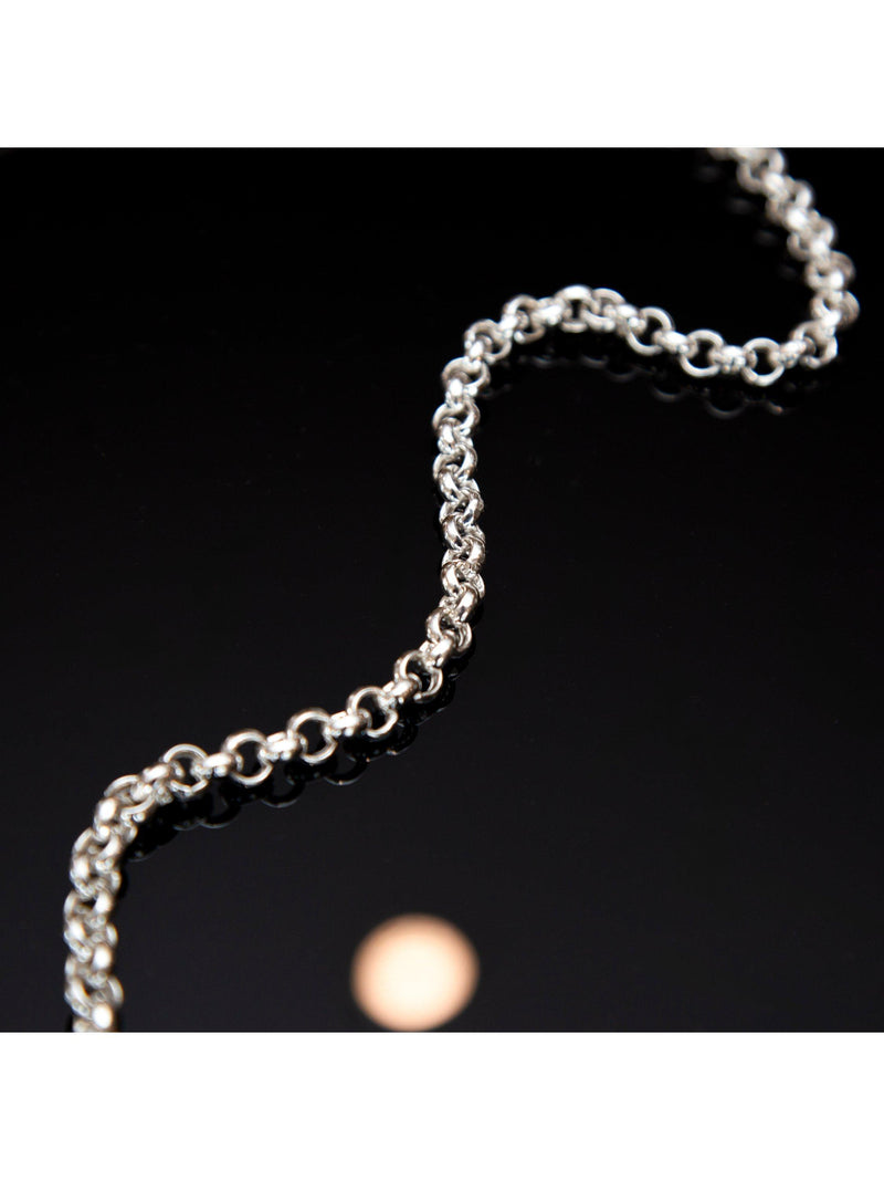 Hoxton London men's round belcher chain necklace 51cm, UK version
