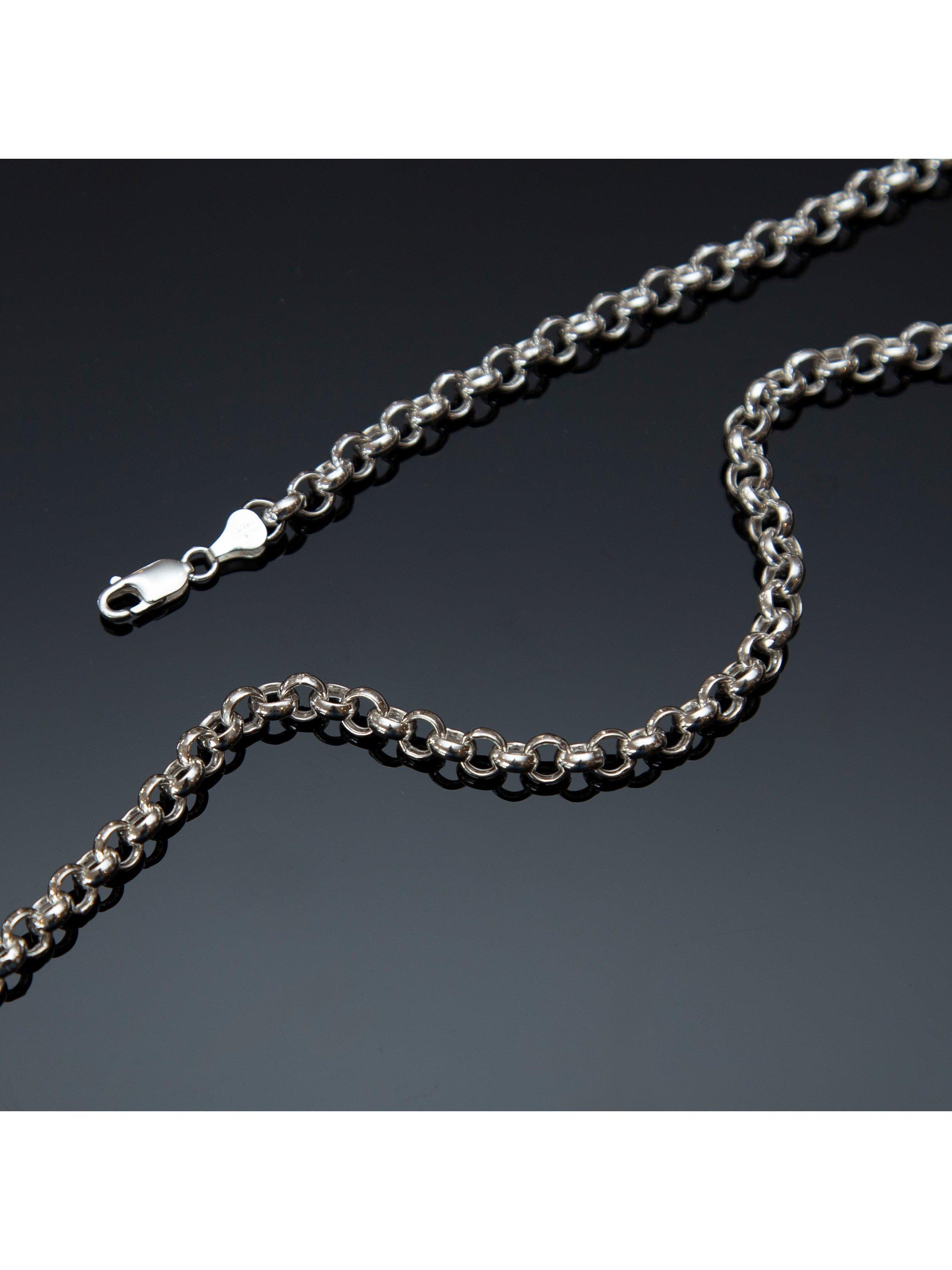 Hoxton London men's round belcher chain necklace 51cm, UK version
