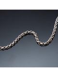 Hoxton London men's round belcher chain necklace 51cm, UK version