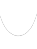 Hoxton London sterling silver box chain necklace (British brand)