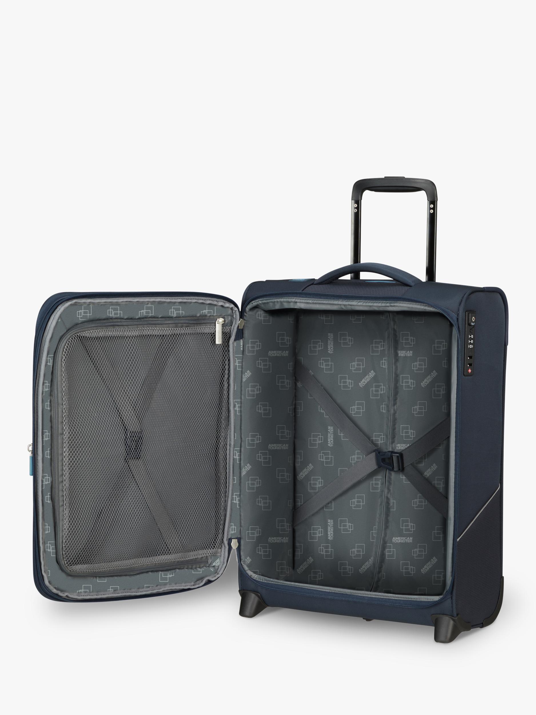American Tourister Summeride expandable 55cm suitcase navy, UK version
