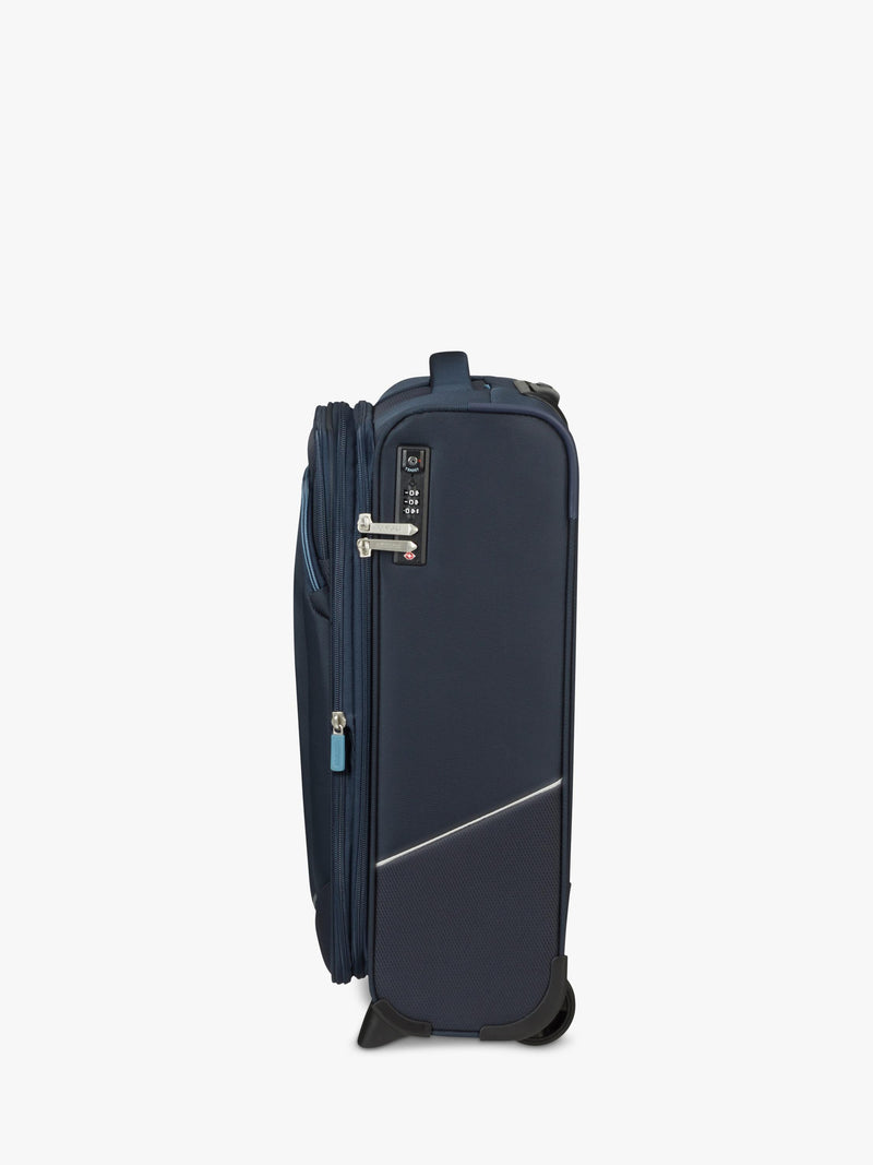 American Tourister Summeride expandable 55cm suitcase navy, UK version