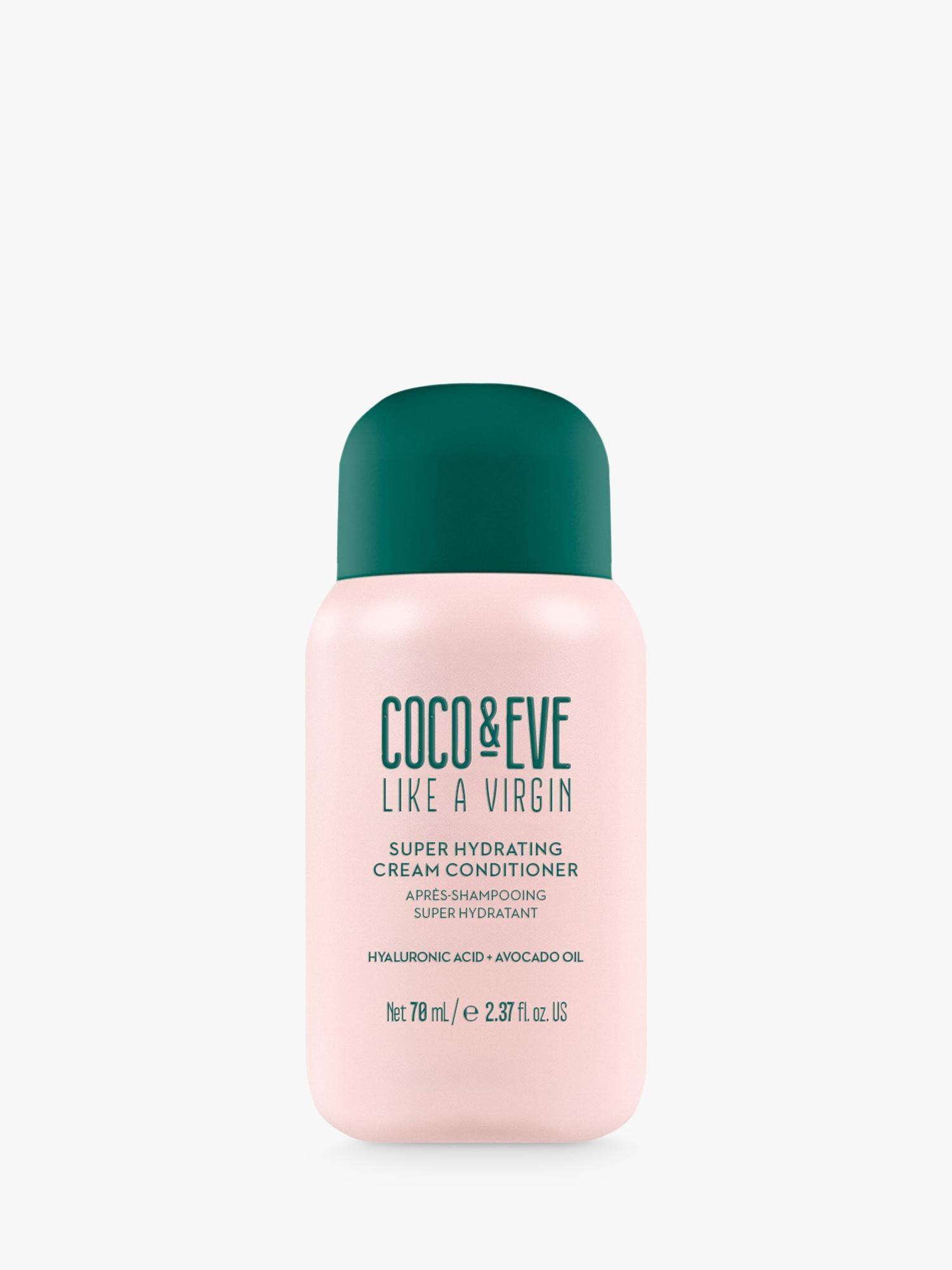 Coco & Eve super hydrating cream conditioner travel size 70ml - British product