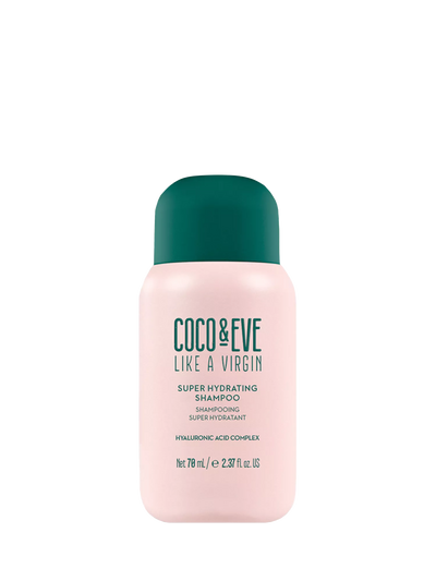 John Lewis Coco & Eve Like A Virgin Super Hydrating Shampoo Travel Size 70ml- Buy online at McGrocer