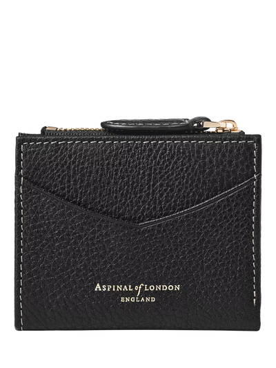 John Lewis Aspinal of London Hudson Leather Card Holder- Buy online at McGrocer