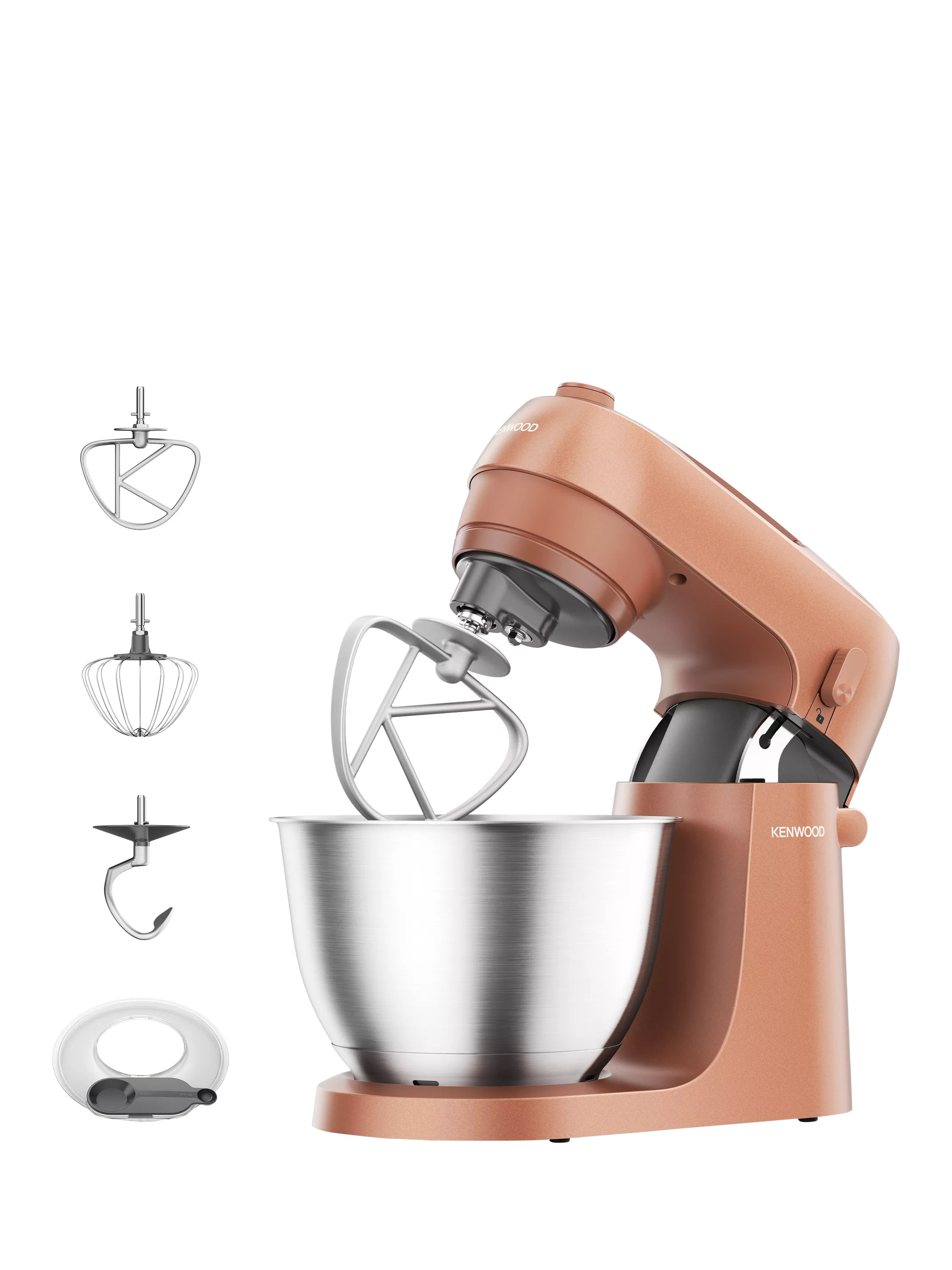 Kenwood Go Stand Mixer, 4L, Red Clay