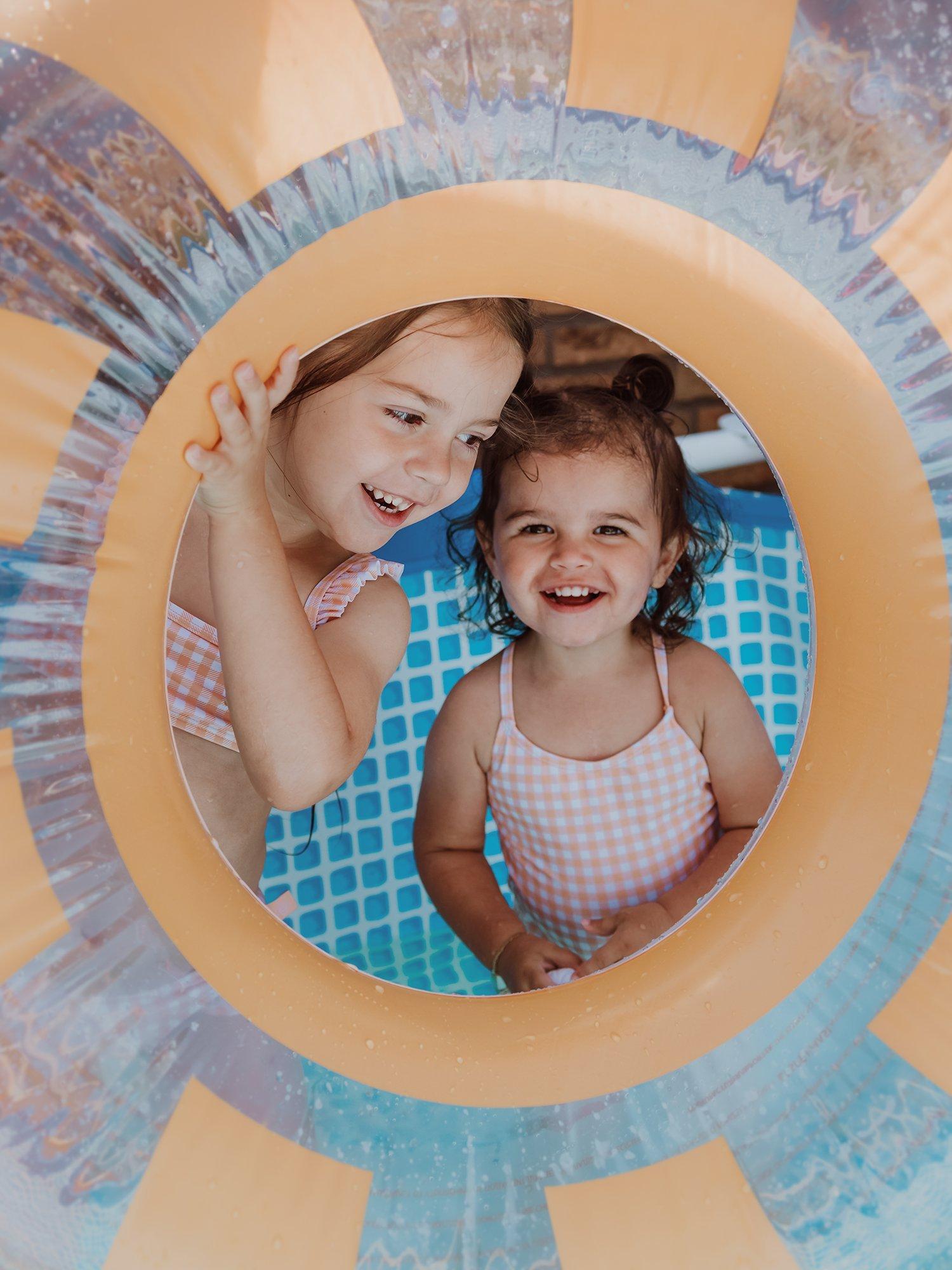 Swim Essentials Sunshine XL swim ring 105cm, imported from the UK