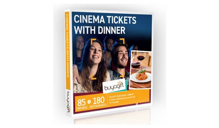 Buyagift Cinema Tickets With Dinner For 2 Gift Experience GOODS Argos