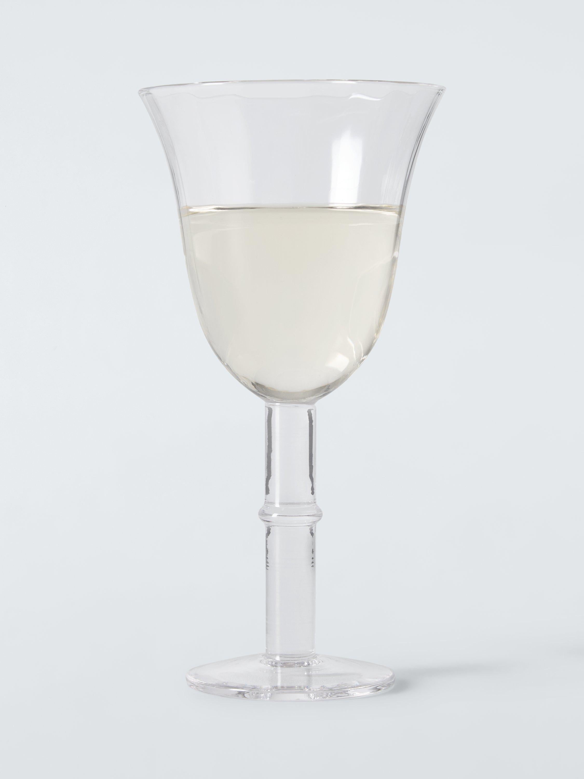 John Lewis vintage wine glass 190ml clear, UK version