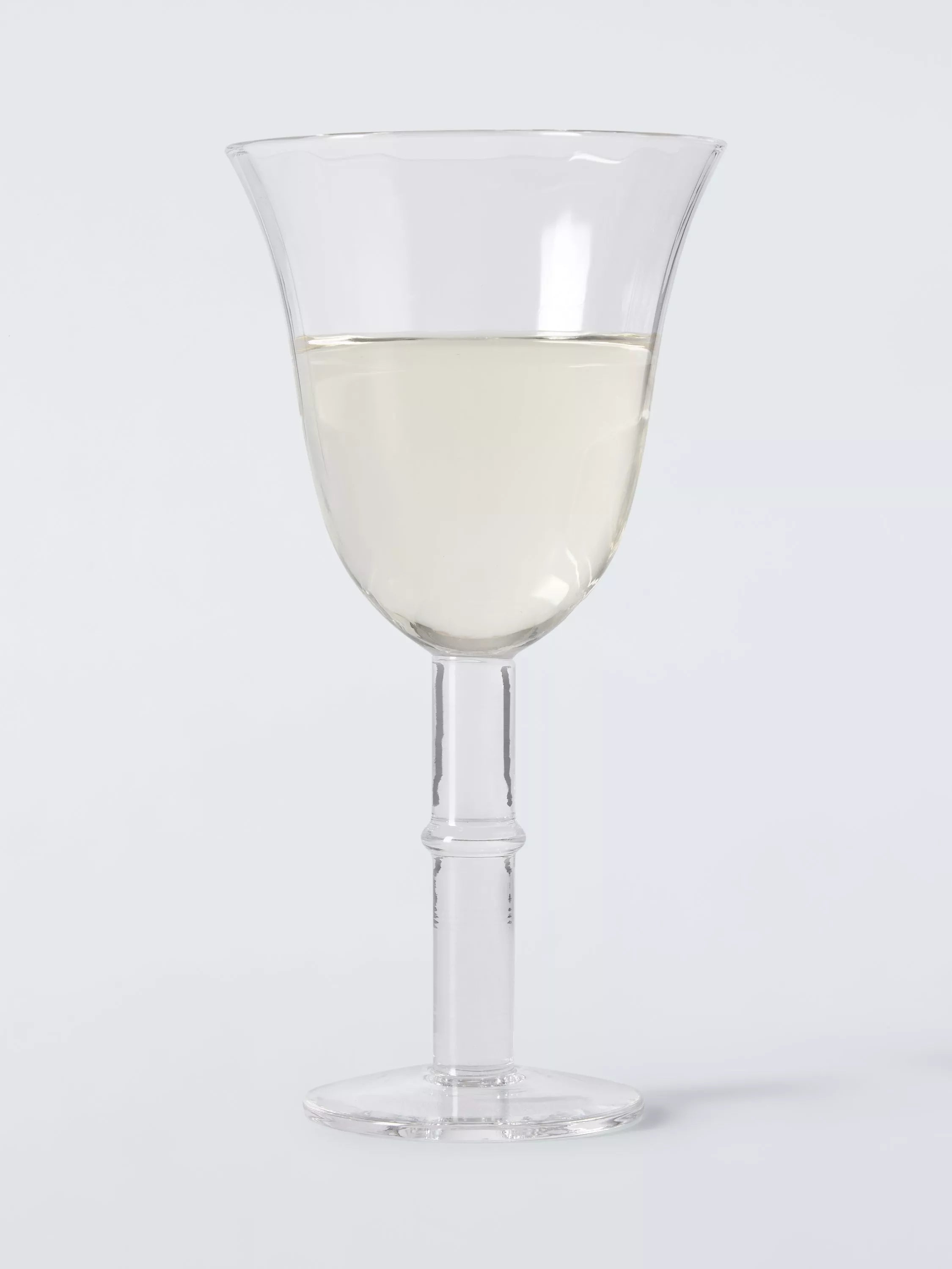 John Lewis vintage wine glass 190ml clear, UK version