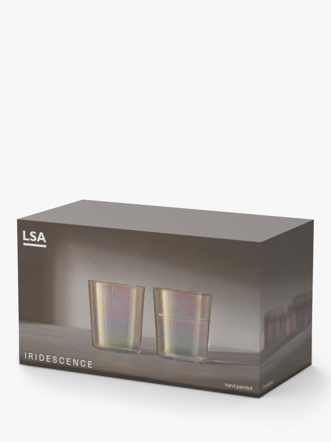 LSA Iridescence tumbler set 390ml imported from the UK