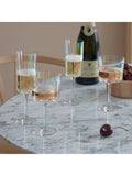 LSA International iridescent champagne flutes set of 2 (British brand)