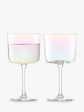 LSA International iridescent wine glasses 250ml - British product