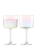 LSA International iridescent wine glasses 250ml - British product