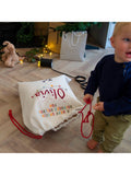 Solesmith Christmas Reindeer Personalised Toy Sack Multi 68x59cm (British brand)
