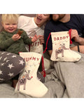 Solesmith children's personalised reindeer stocking - British product