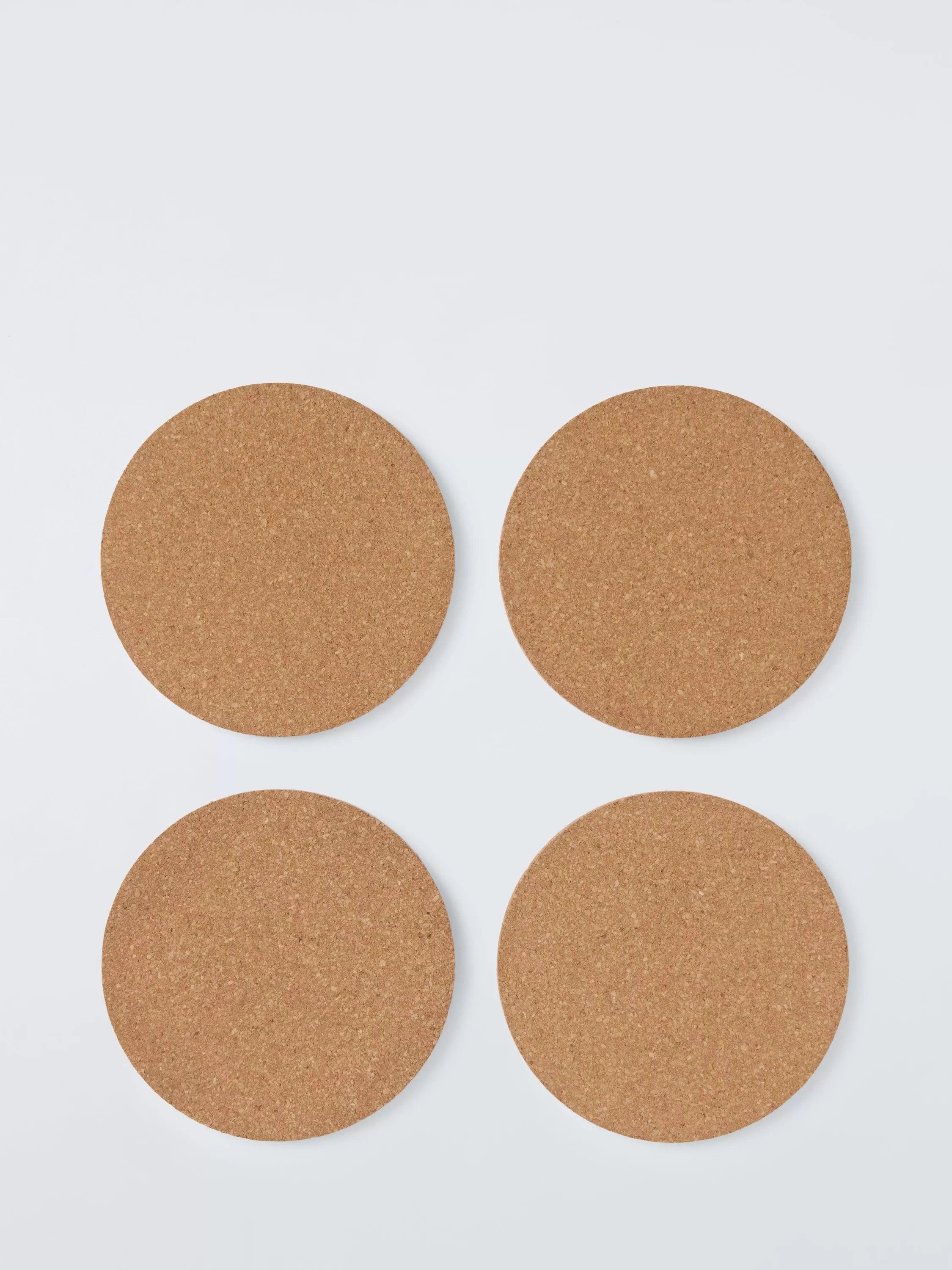John Lewis natural cork coaster set of 4, UK version