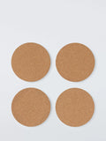 John Lewis natural cork coaster set of 4, UK version