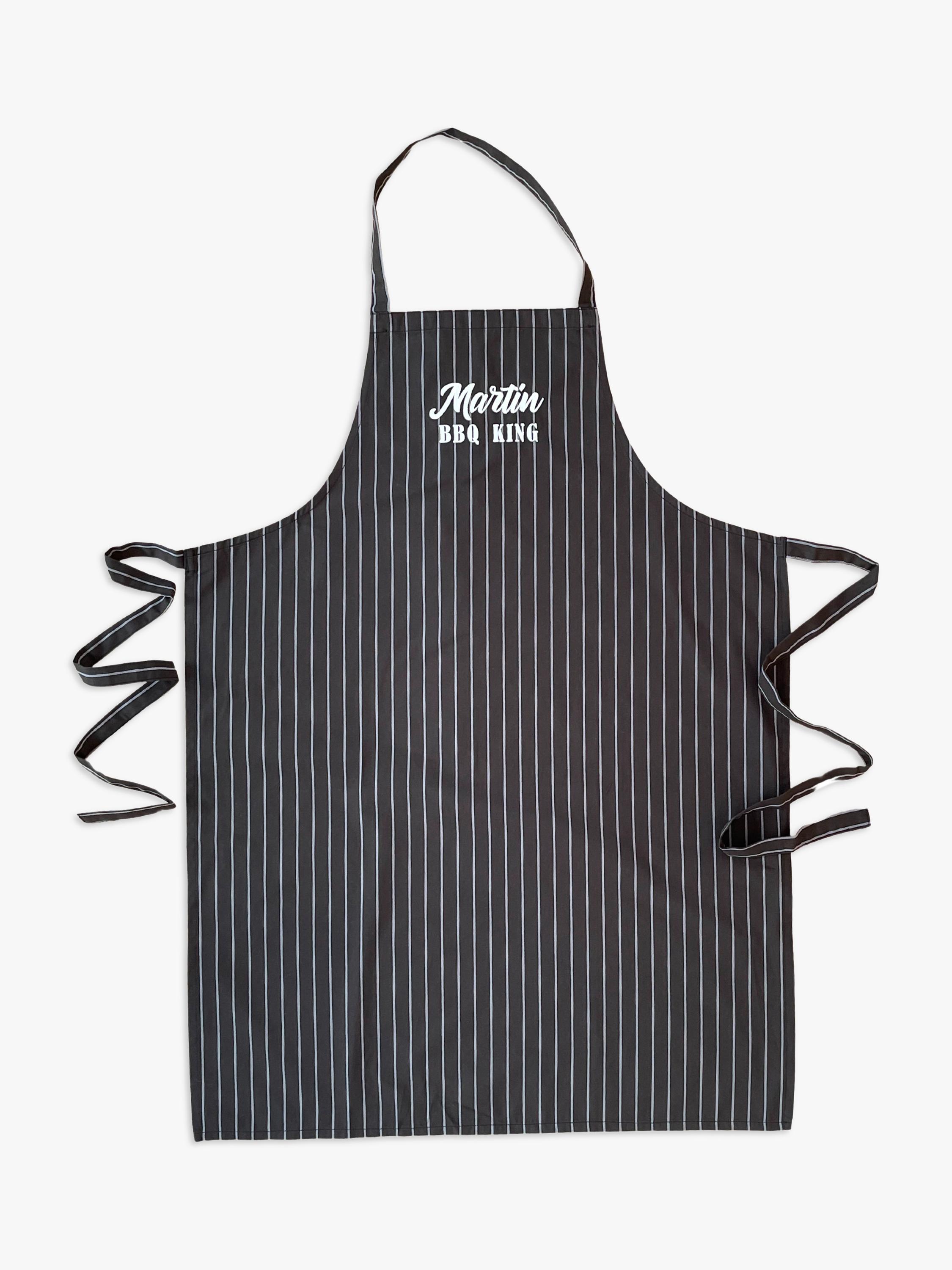 Solesmith BBQ King/Queen Personalised Apron One Size (British brand)