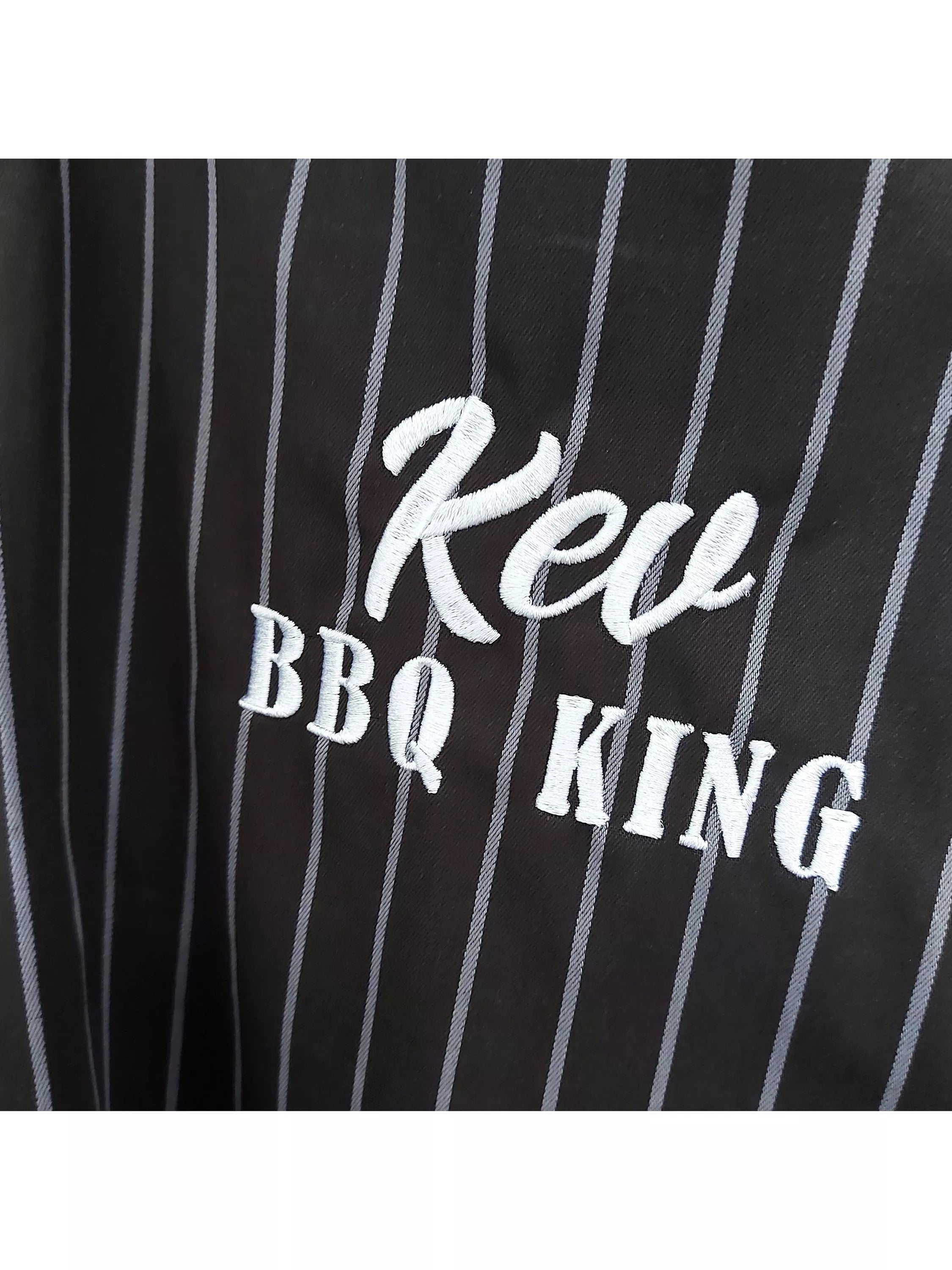 Solesmith BBQ King/Queen Personalised Apron One Size (British brand)